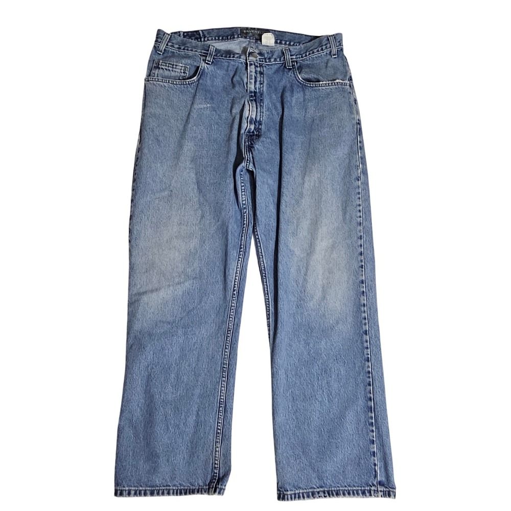 Levis SilverTab Loose Fit Jeans Mens 38x30 Vintage Baggy Wide Leg Blue Denim